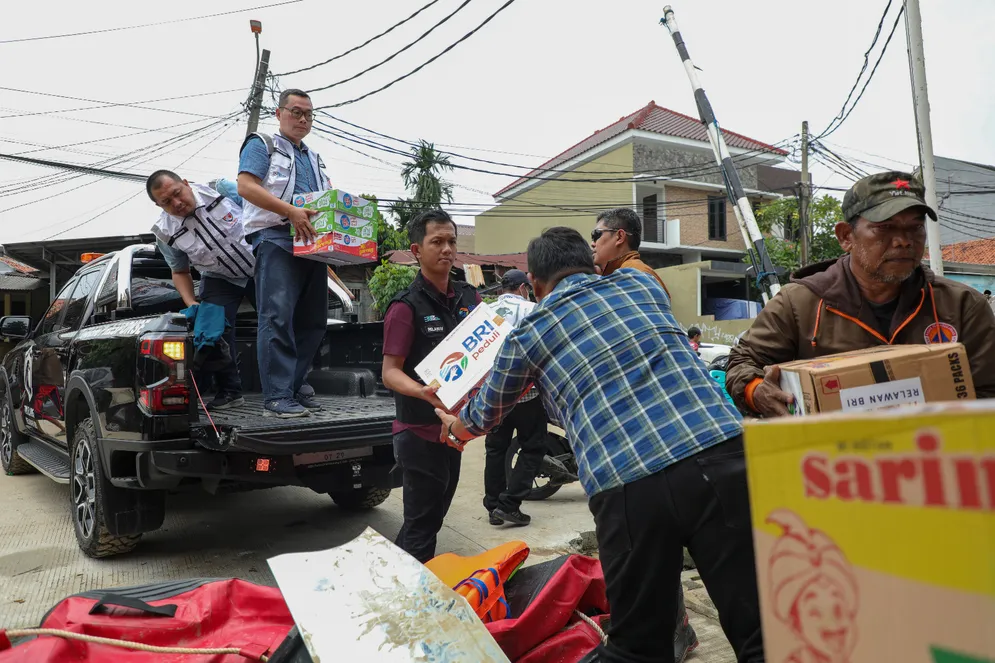 BRI Peduli Kirim Bantuan untuk Warga Jabodetabek yang Terdampak Banjir