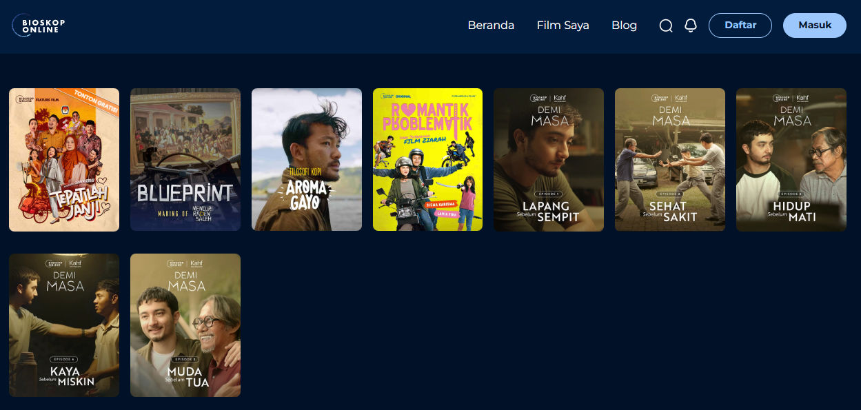 Nonton film di Bioskop Online.