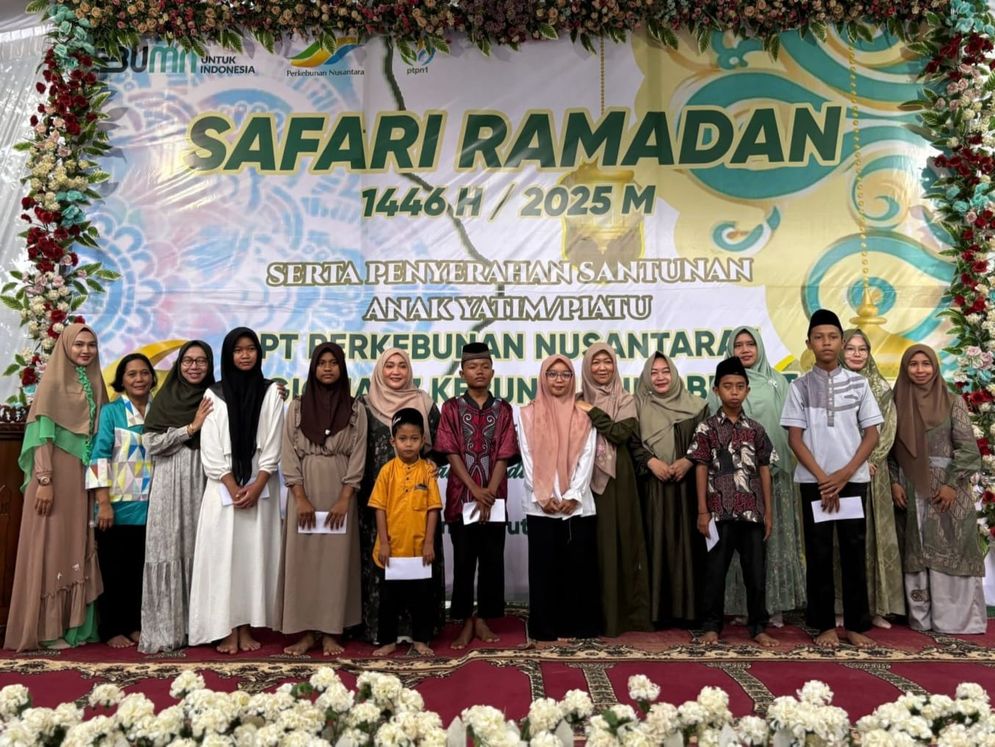 Safari Ramadan PTPN I Regional 7, Muliakan Anak Yatim