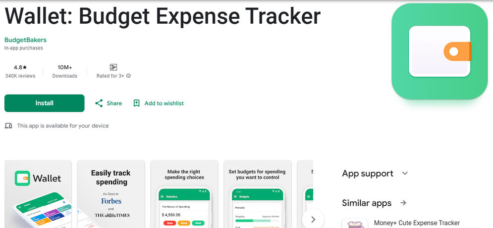 Wallet: Budget Expense Tracker.