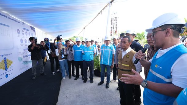 Menteri ESDM Tinjau Kesiapan PLN Nusantara Power PLTMG Baubau