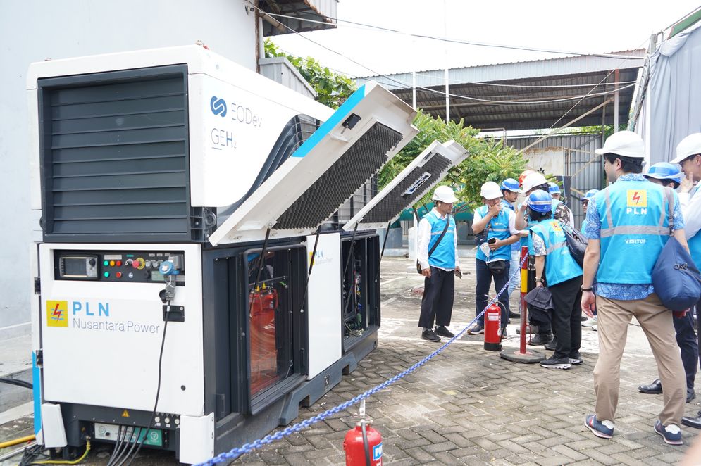 PLN NP Uji Coba Hidrogen Fuel  Generator di Gili Ketapang