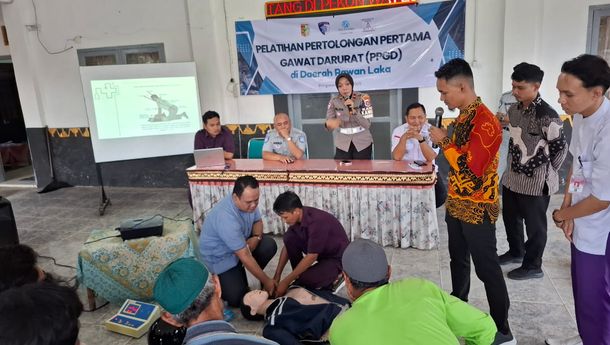 Jasa Raharja Gelar Pelatihan Pertolongan Pertama Gawat Darurat