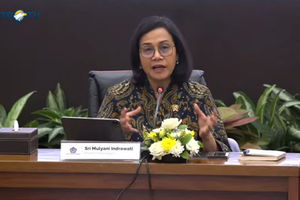 Menteri Keuangan (Menkeu) Sri Mulyani Indrawati.