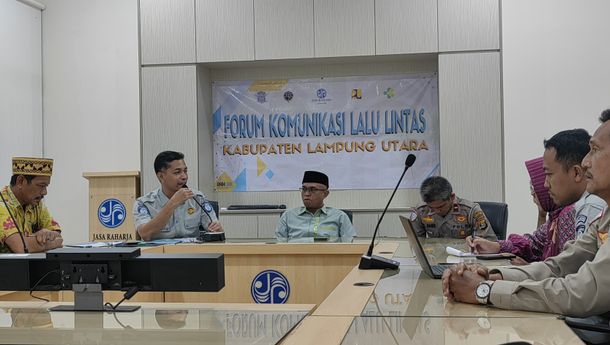 Tekan Angka Kecelakaan Jelang Arus Mudik, Jasa Raharja Gelar FKLL di Lampura