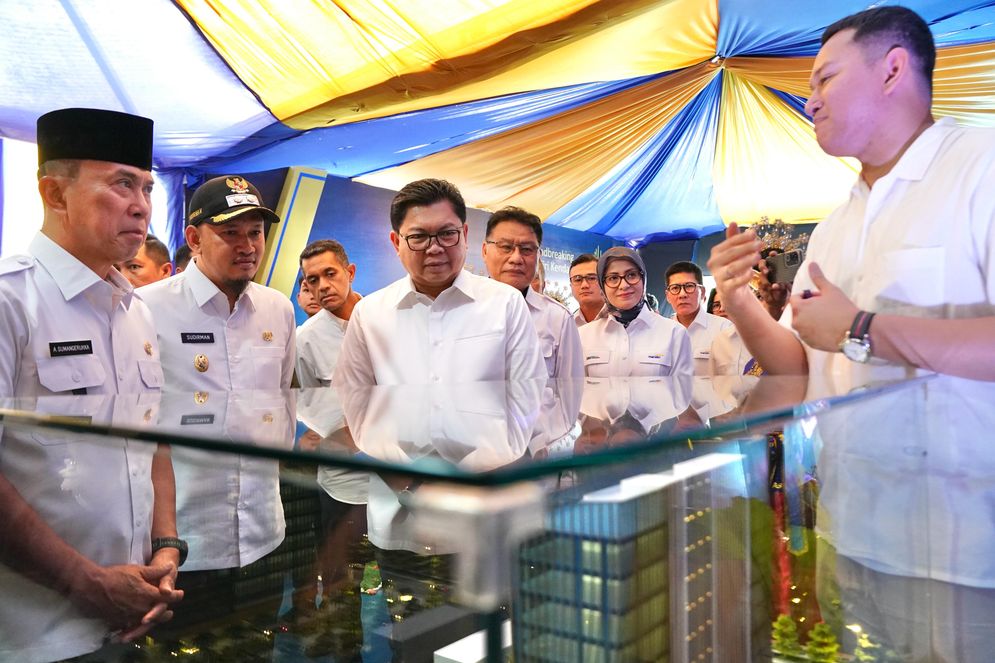 Bank Mandiri Groundbreaking Menara Mandiri Kendari, Wujud Ekspansi Layanan Keuangan di Sulawesi Tenggara