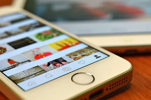 Konten di Instagram.