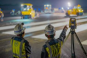 PTPP Rampungkan 83,98 Persen Pekerjaan Overlay Runway Selatan Bandara Internasional Soetta