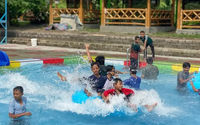 Umbul Pelem Waterpark, Klaten.