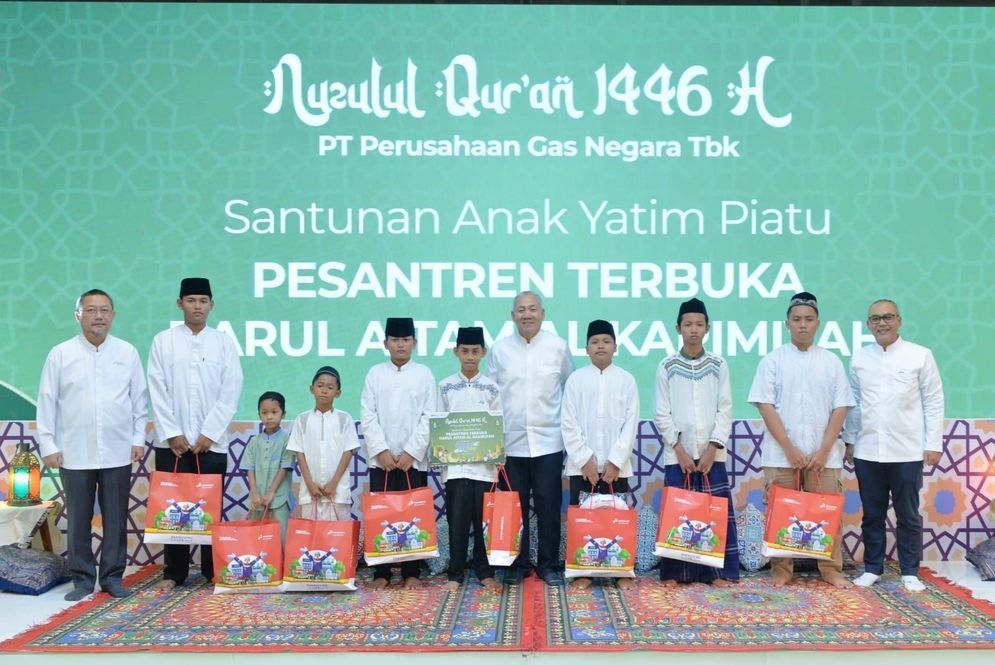 CSR PGN di Bulan Ramadan, Beri Santunan ke 10.541 Anak Yatim