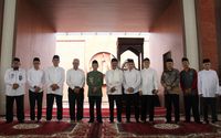 Peresmian masjid ini dihadiri oleh Menteri Agama Republik Indonesia, Prof. Dr. KH Nasaruddin Umar, MA.