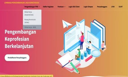 Ilustrasi SIKI LPJK Kementerian Pekerjaan Umum, diklatkerja (Sumber VRITIMES.com).jpg