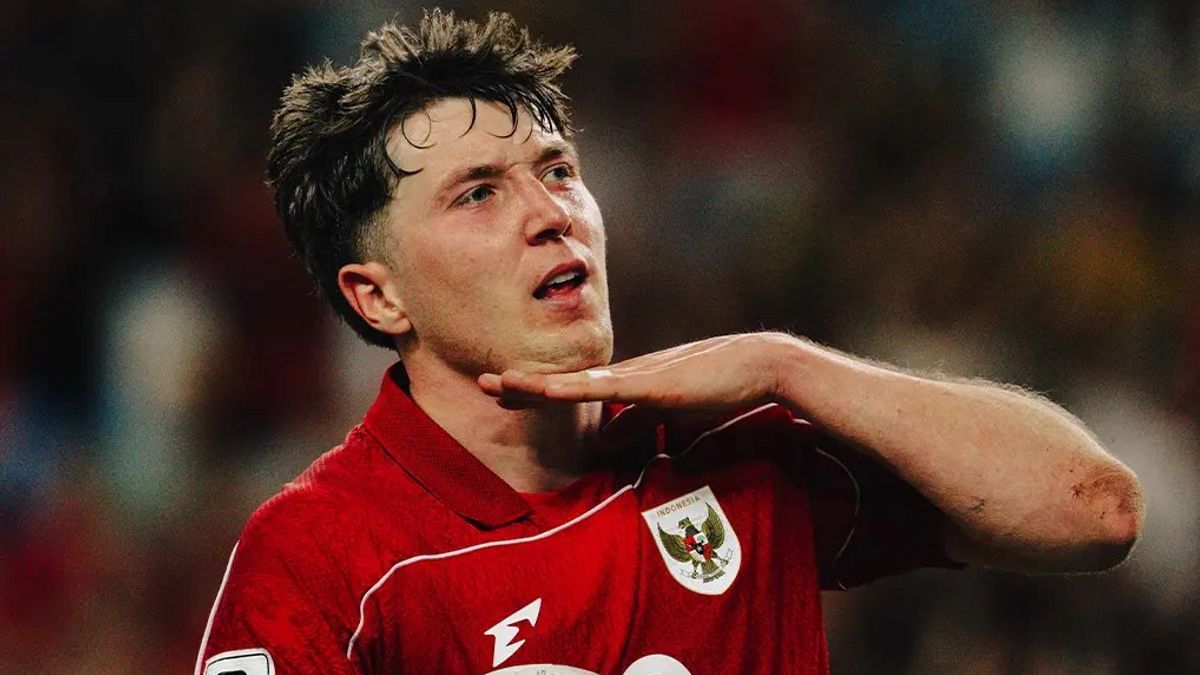 Ole Romeny mencetak gol satu-satunya atas kemenangan Timnas Indonesia lawan Bahrain. (Foto:Istimewa)