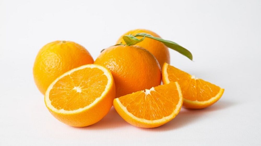 Ilustrasi buah jeruk.