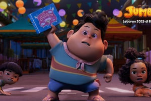 Film animasi Indonesia, Jumbo, tayang Lebaran 2025 di bioskop.