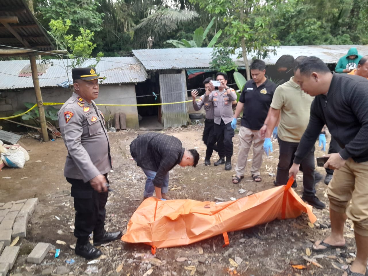 Peristiwa berdarah di Langowan. (Foto:Istimewa)