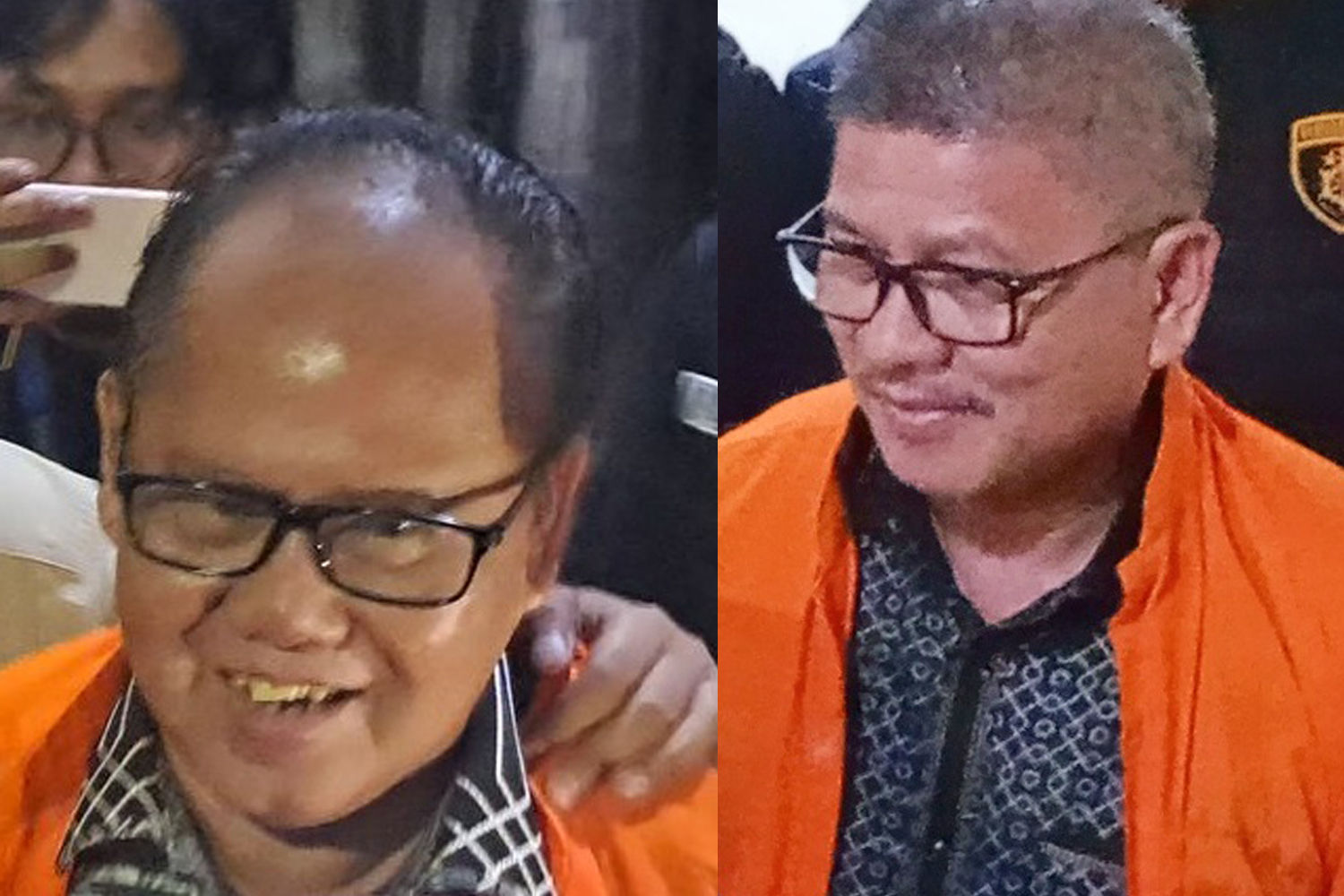 Jeffry korengkeng dan Fereydi Kaligis resmi ditahan Penyidik Direskrimsus Polda Sulut. (Foto:Istimewa)