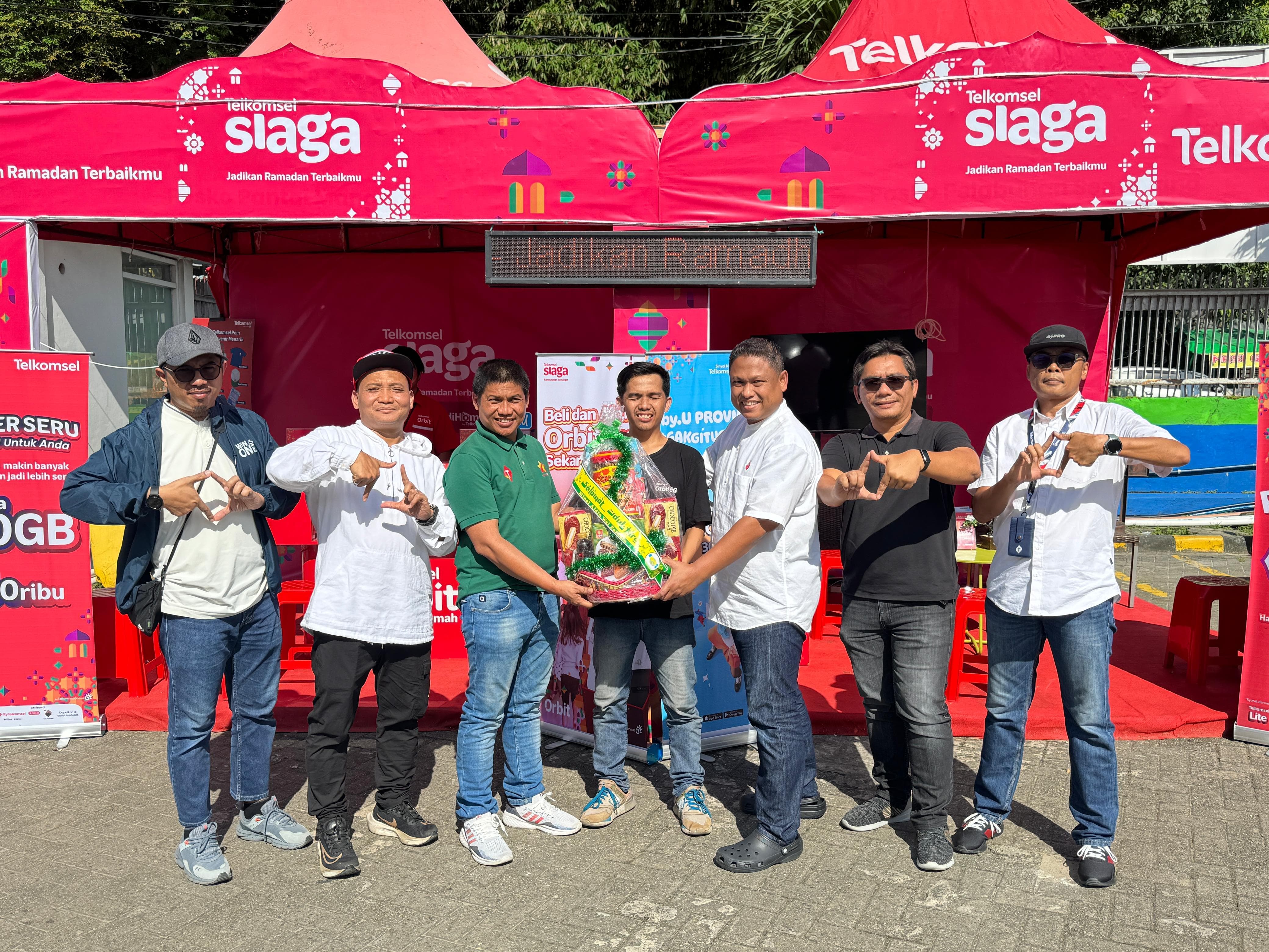 Telkomsel Sukses Wujudkan RAFI 1446H, Trafik Broadband Naik Signifikan