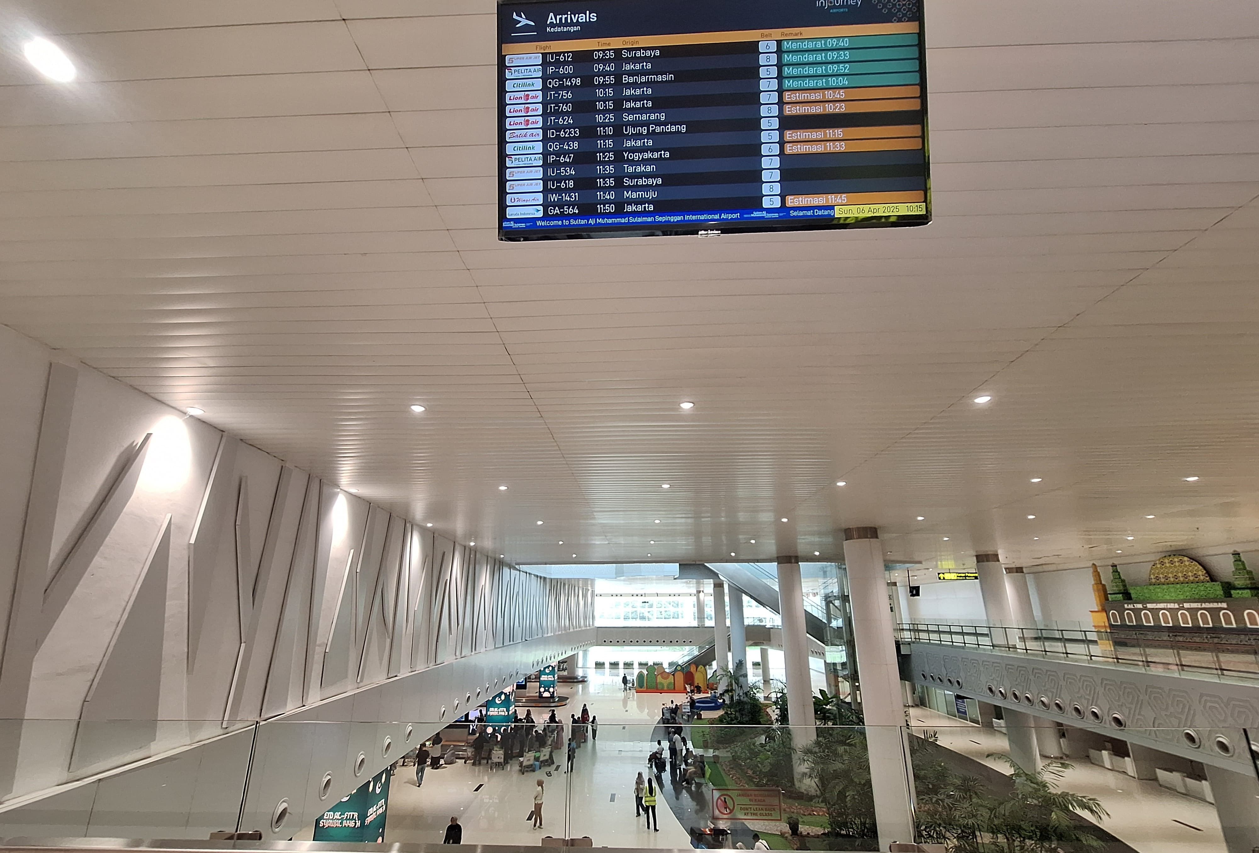 Posko Lebaran 2025 Ditutup, Ada Pergerakan 155 Pergerakan Pesawat Perhari di Bandara Sepinggan