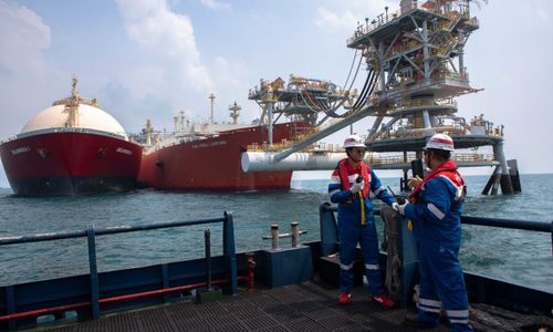 Dukung Ketahanan Energi, FSRU Lampung Terima Pasokan LNG 130.000 M3 dari Bontang