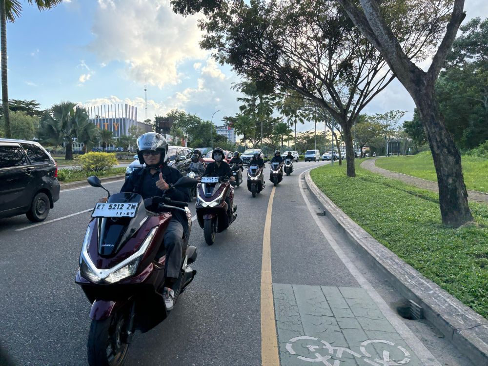 Eksplor Serunya Balikpapan Bareng New Honda PCX160: Riding Bareng Astra Motor Kaltim 1