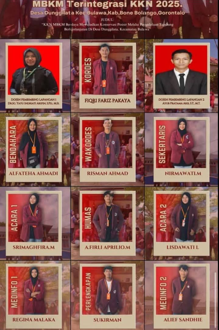 10 mahasiswa UNG terseret arus sungai di Desa Dunggilata Kecamatan Bulawa, Kabupaten Bone Bolango, Provinsi Gorontalo. (Foto:Istimewa)