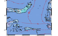 INFO BMKG: Gempa Guncang Tutuyan, Bolaang Mongondow Timur di Laut 54 Km Tenggara 5.7 Magnitudo 17 Apr 2025 pukul 07:51