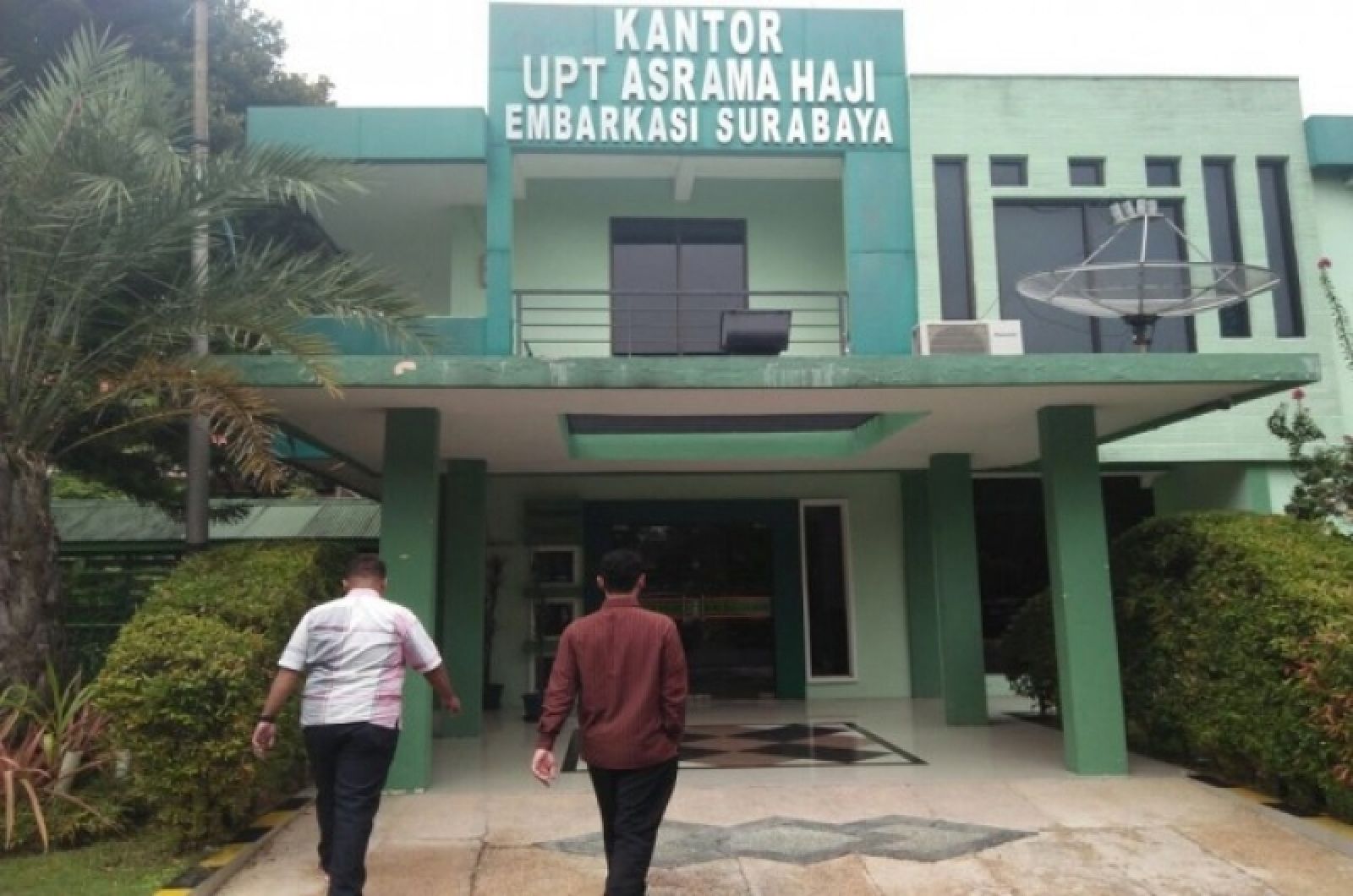 Asrama Haji Sukolilo yang sudah bersiap menyambut JCH 2025