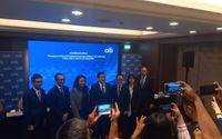 Jajaran direksi Citibank N.A. Indonesia dalam konferensi pers paparan kinerja Citi Indonesia di Jakarta, Kamis, 24 April 2025.