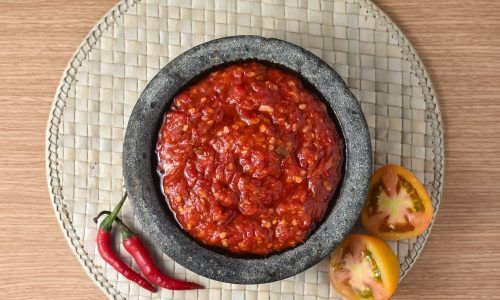 Sambal tomat.