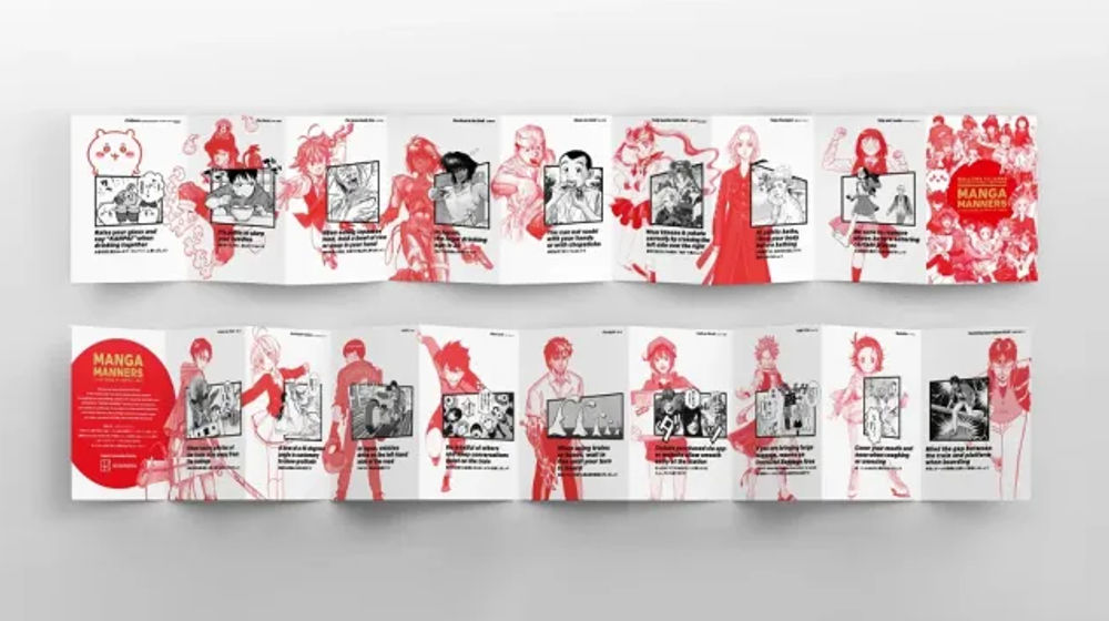 Poster anime di stasiun-stasiun Shinkansen Jepang.