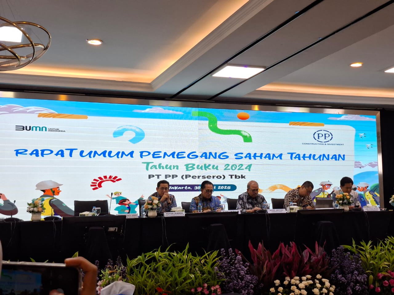 Rapat Umum Pemegang Saham Tahunan (RUPST) 2024 PT PP 