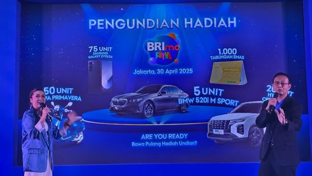 BRImo FSTVL 2024 Tebar Rezeki! Pemenang Bawa Pulang BMW dan Ribuan Emas