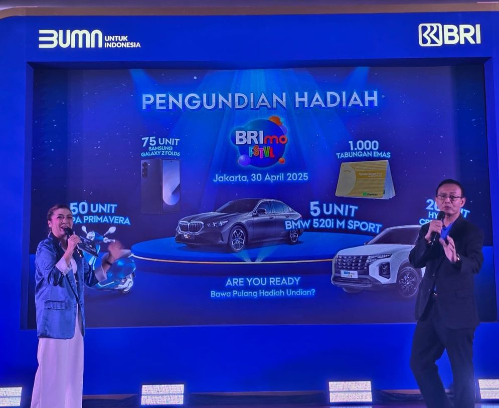 Mobil BMW hingga Tabungan Emas, Ini Deretan Hadiah BRImo FSTVL 2024