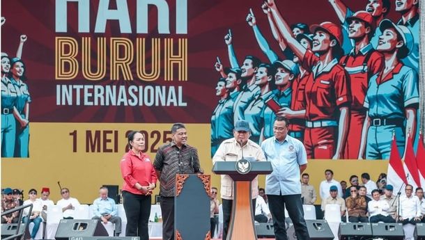 Prabowo Tanggapi Langsung Keluhan Pajak Gaji Buruh, Ucap Janji Bakal Lakukan Kaji Ulang: Gaji Nggak Besar, Ngapain Dipajak