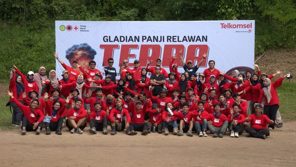 Telkomsel Konsisten Terapkan ESG Melalui Kegiatan Gladian Panji TERRA di Lampung