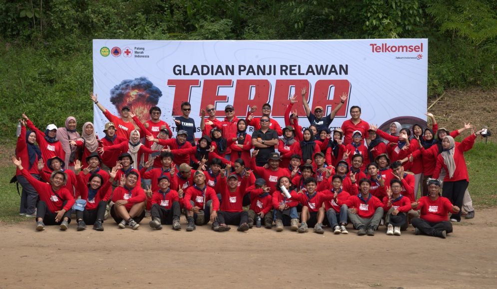 Telkomsel Konsisten Terapkan ESG Melalui Kegiatan Gladian Panji TERRA di Lampung