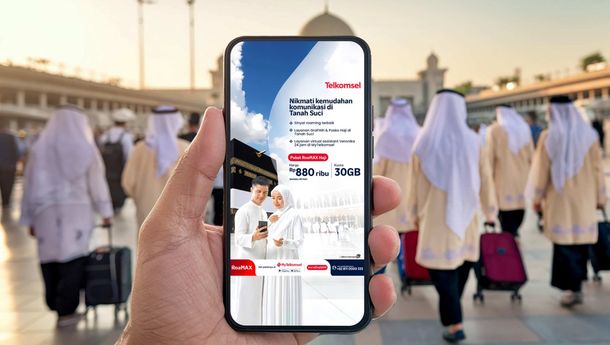 Telkomsel Dukung Kelancaran Ibadah Jemaah Haji Melalui Paket RoaMAX Haji dengan 5G