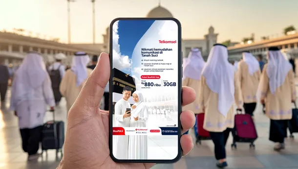 Telkomsel Dukung Kelancaran Ibadah Jemaah Haji Melalui Paket RoaMAX Haji dengan 5G