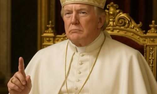 Donald Trump mengunggah foto AI yang menampilkan dirinya menggunakan kostum Paus