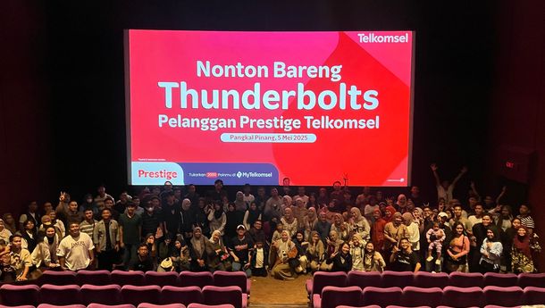 Telkomsel Prestige Hadirkan Nonton Bareng Eksklusif ‘Thunderbolts’ di Kota Pangkalpinang