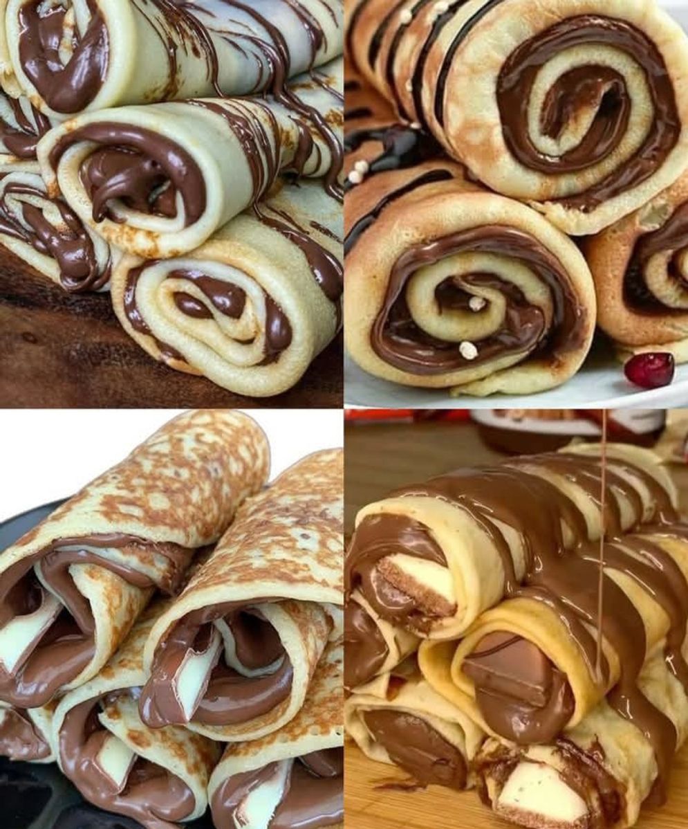 Pancake Gulung Coklat 
