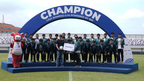 BRI Dukung Pengembangan Talenta Muda di Liga Kompas U-14 2024/2025