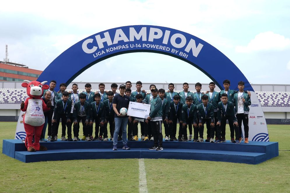 BRI Dukung Pengembangan Talenta Muda di Liga Kompas U-14 2024/2025