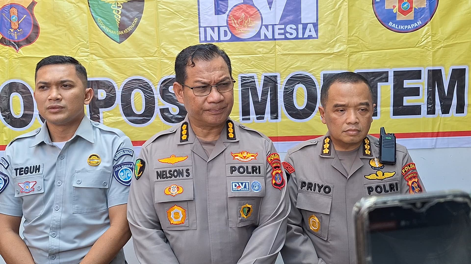 Tim DVI Identifikasi Jasad Perempuan Korban KMP Muchlisa