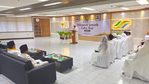Lepas JCH, Tuhu Bangun Titip Doa untuk Kemaslahatan PTPN I Regional 7