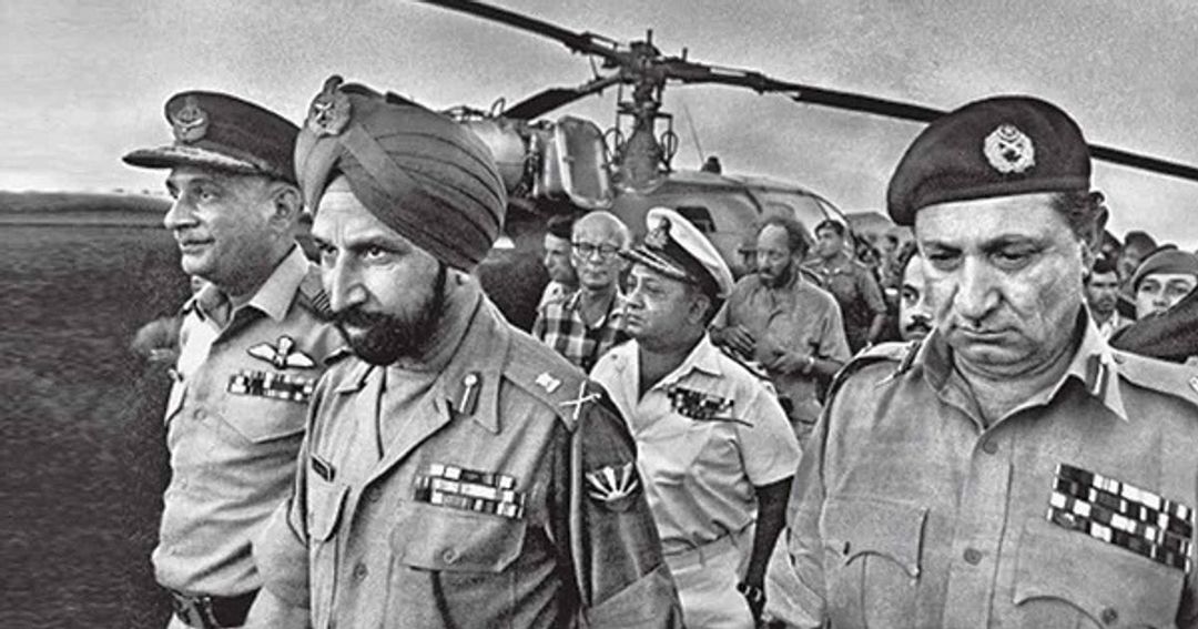 Perang India-Pakistan 1971.