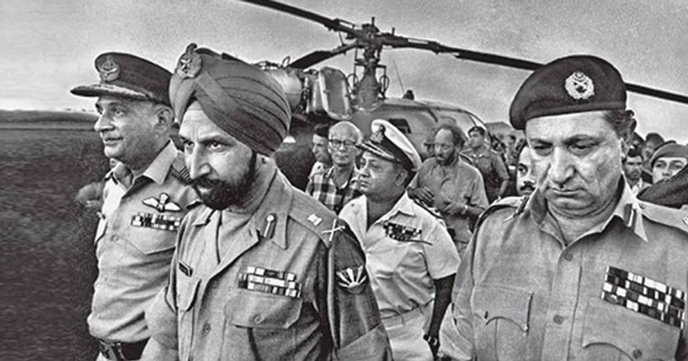 Perang India-Pakistan 1971.
