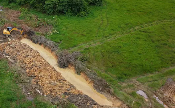 Hadapi Musim Hujan, DAS Ampal Dikeruk Antisipasi Banjir