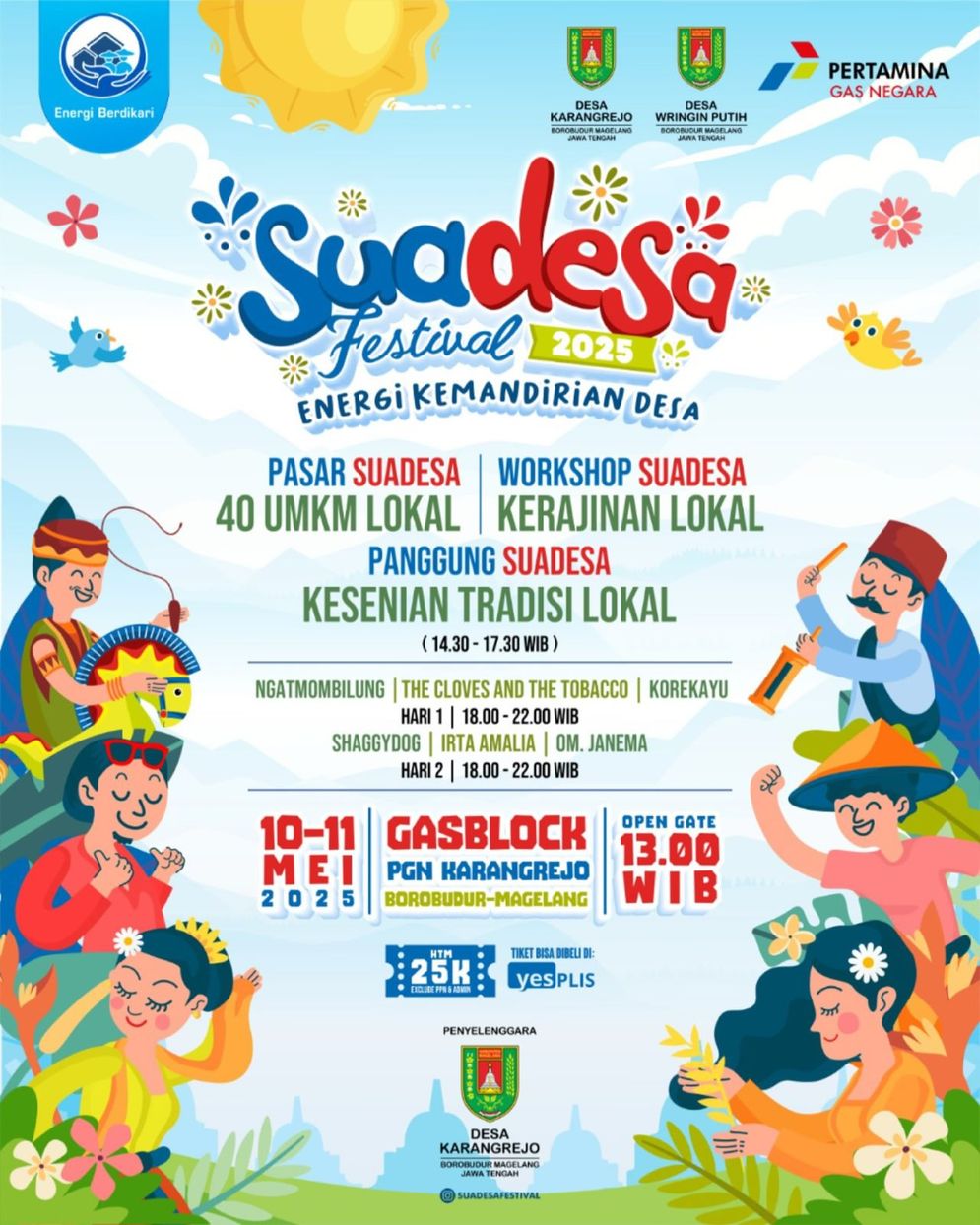 Suadesa Festival 2025: PGN Rangkul UMKM dan Kesenian Lokal untuk Wujudkan Desa Mandiri Energi